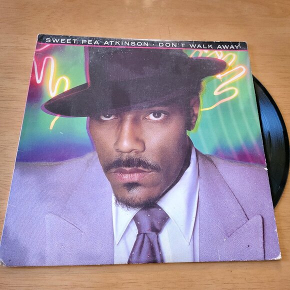 SWEET PEA ATKINSON Don't Walk Away LP Vinyl 1982 Island Records 90007-1 Funk LP2 - Picture 1 of 7